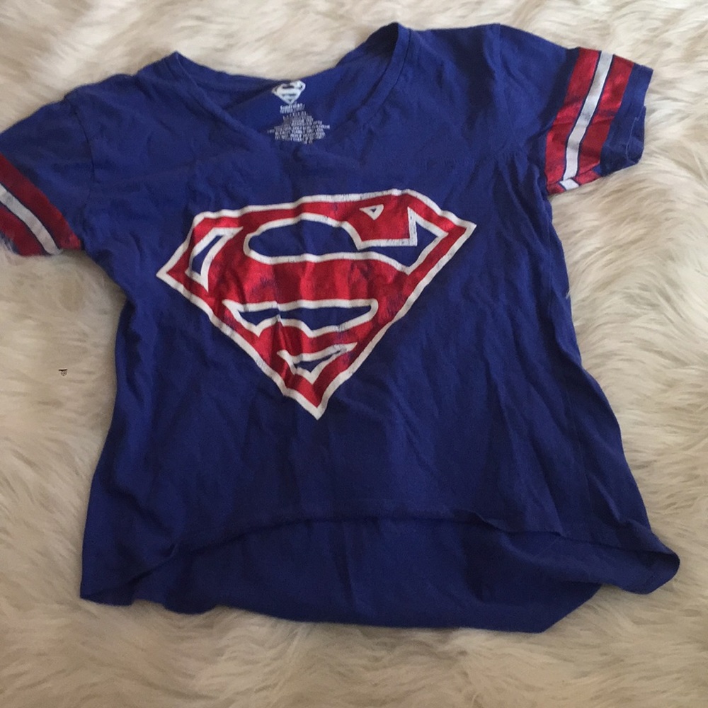 Blue Superman tee